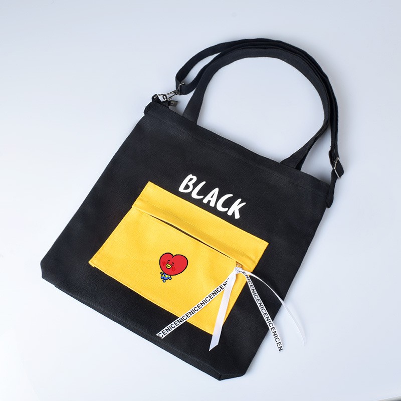 bts canvas bag