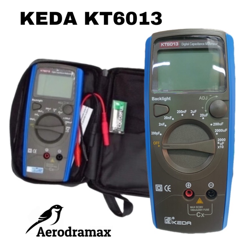 KEDA KT6013 Digital Capacitance Multimeter Shopee Malaysia