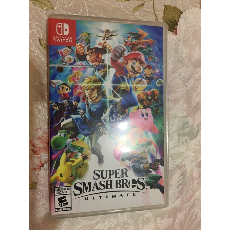 pre owned super smash bros switch