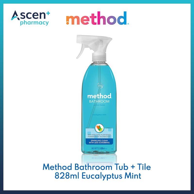 METHOD Bathroom Cleaner (Eucalyptus Mint) [828ml] Shopee Malaysia