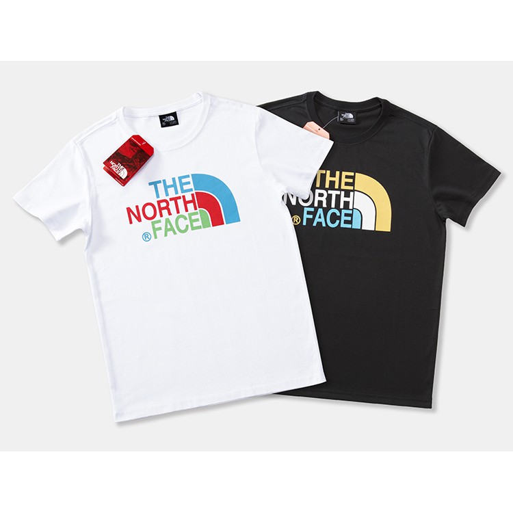 the north face logo t shirt