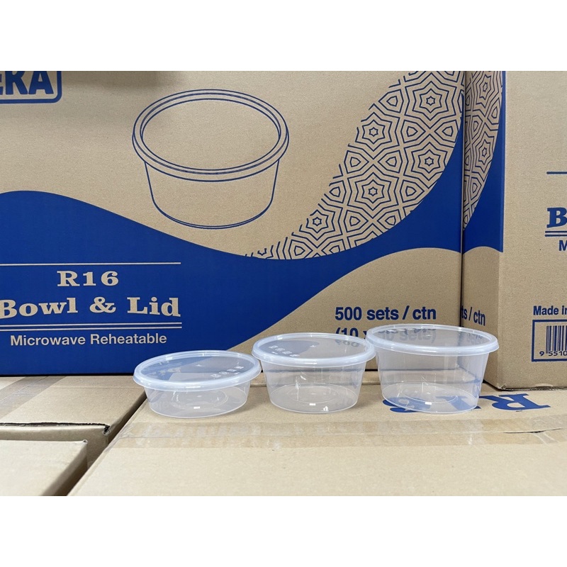 TEKA ROUND CONTAINER / R10 / R12 / R16 CTN Shopee Malaysia