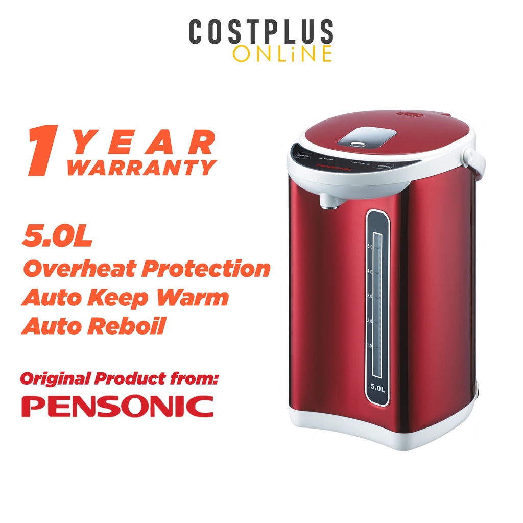 Pensonic 5L Thermo Pot Thermos Hot Water Dispenser PTF5001 PTF5001