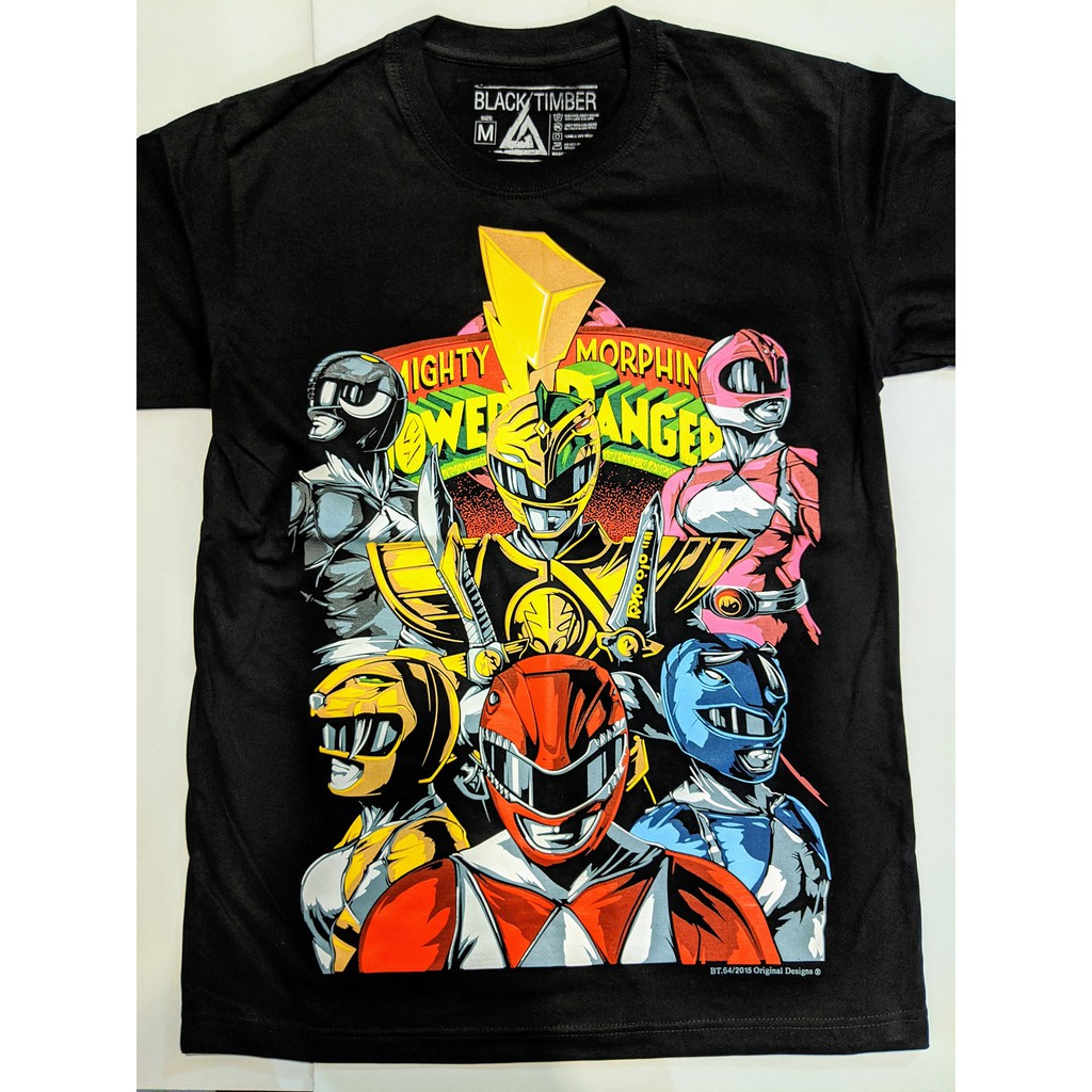 black power ranger t shirt