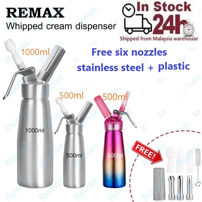 Stainless steel Whipped Cream Dispenser Stainless Steel whipped cream