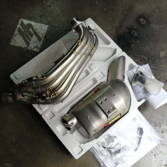 honda cb650f akrapovic