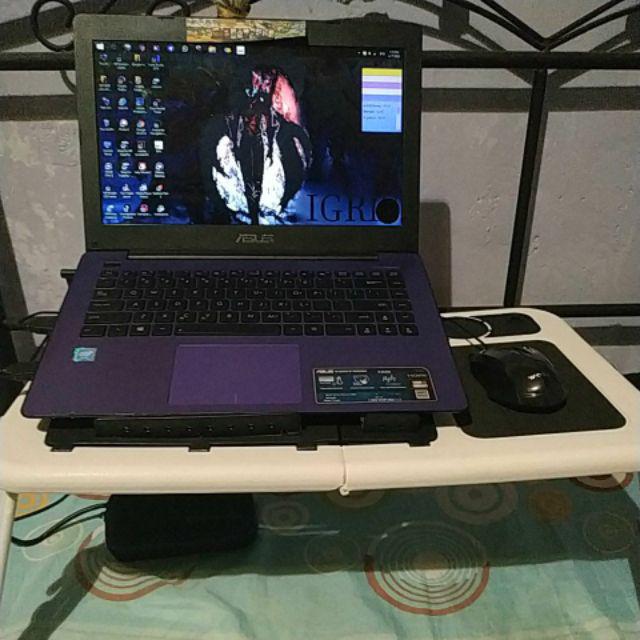 Portable Foldable Laptop Table with Cooling System Shopee Malaysia