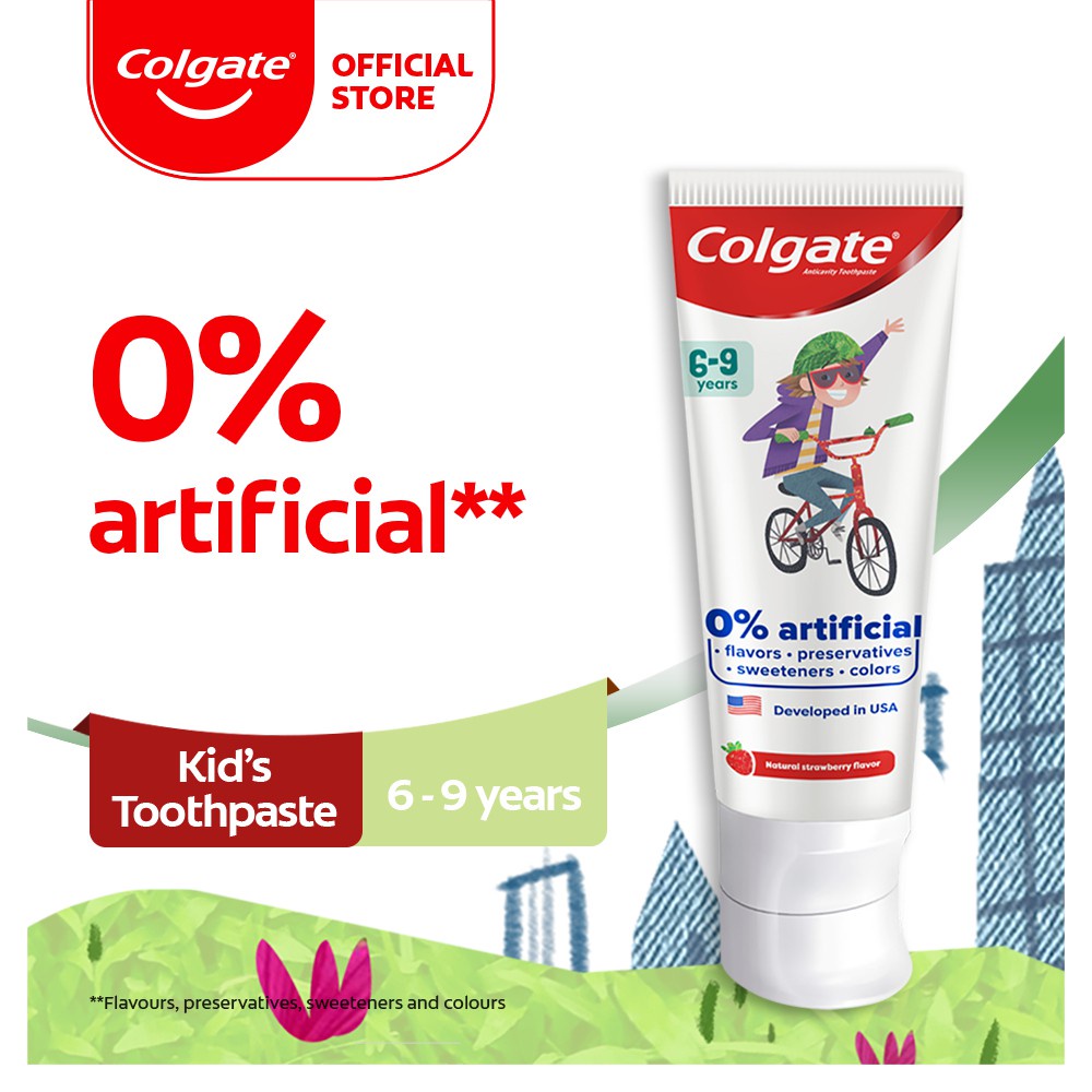 Colgate Kids Free From Age 6 - 9 years Toothpaste