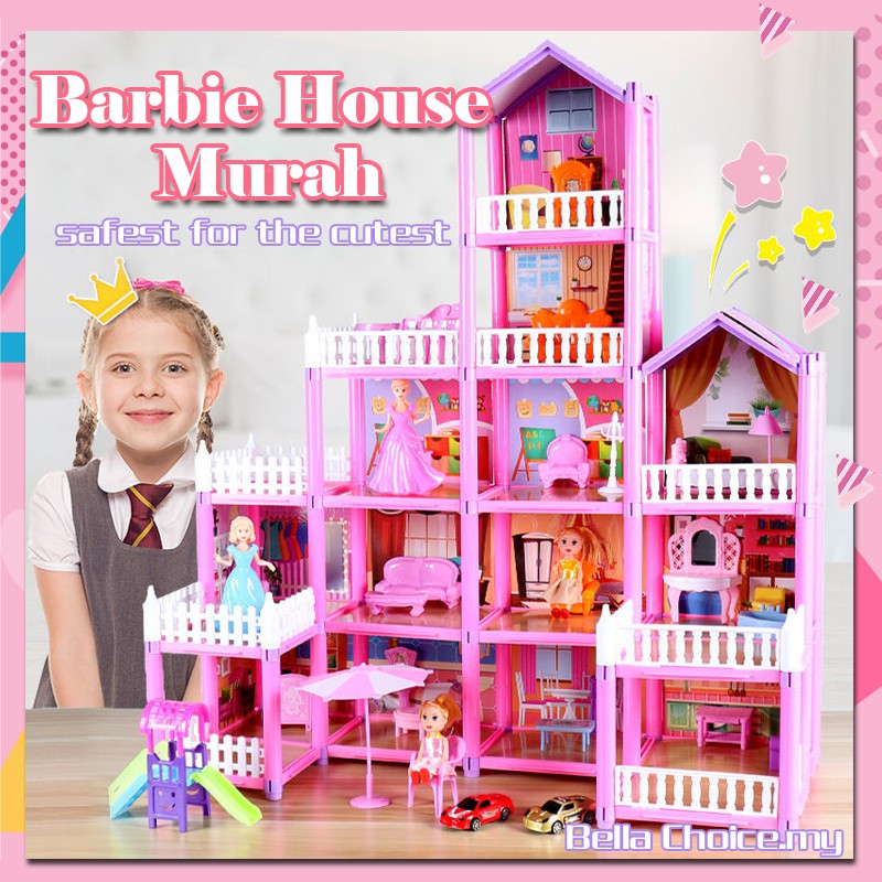 barbie house cheapest price