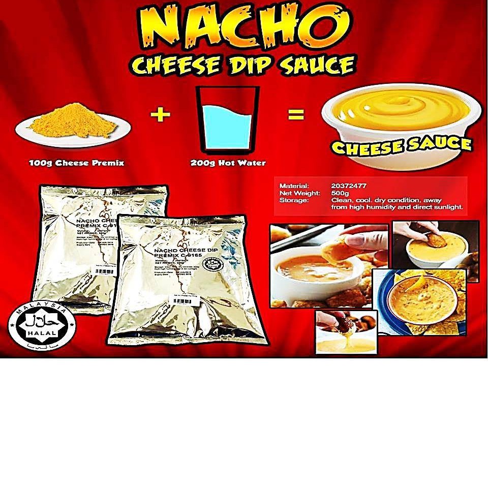 Nacho Cheese Powder Original and Spicy Shopee Malaysia