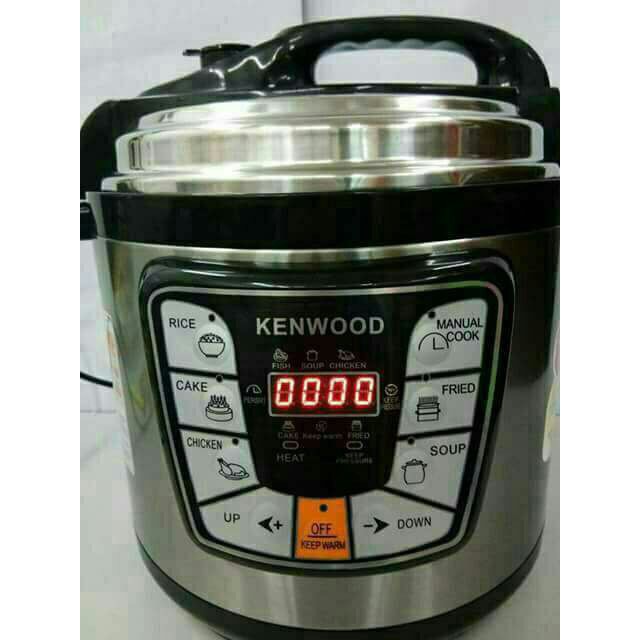 Kenwood Electric Pressure Cooker Kpc376 6l Shopee Malaysia