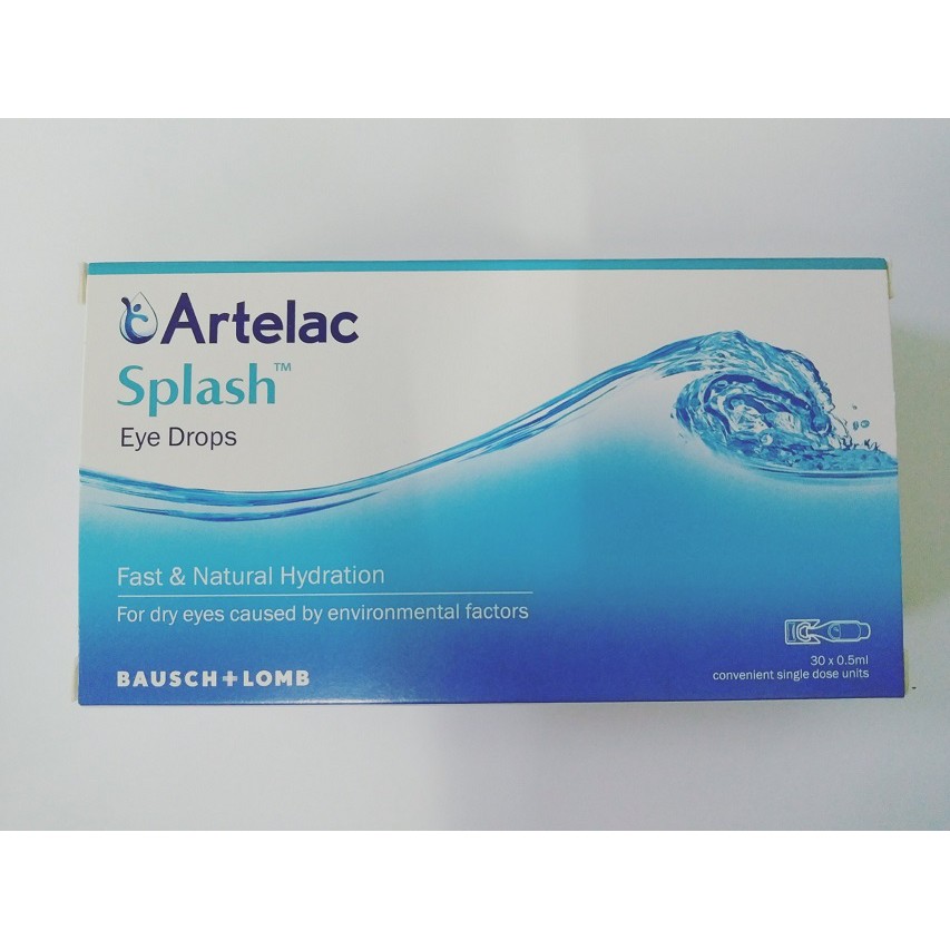 Artelac Splash Eye Drops 0.5ml x 30's Shopee Malaysia