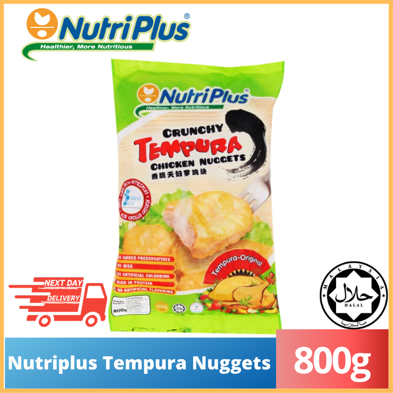 Buy Nutriplus Tempura Chicken Nuggets Ayam Nuget 800g Seetracker Malaysia