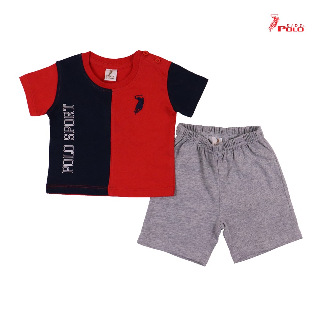 Infant Polo Boy Short Sleeve Round Neck Suits 20-700047 | Shopee Malaysia