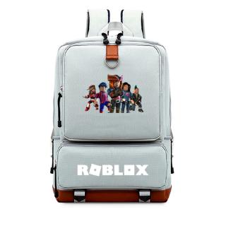 Yom Roblox Game Student Simple Schoolbag Men And Women Cartoon Cute Shoulder Bag Student Stress Relief Shopee Malaysia - game roblox backpack women men schoolbag girl boys travel