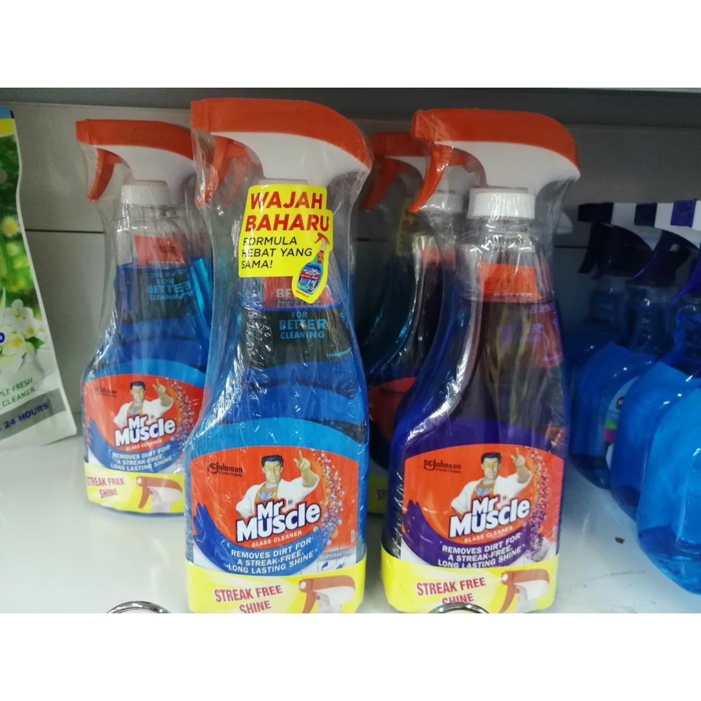 Mr Muscle Glass Cleaner 500ml Shopee Malaysia