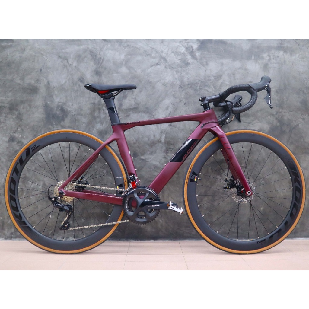 ALCOTT ROAD BIKE ROSSA ADVANCE (CARBON WHEELSET+SHIMANO 105 GROUPSET) (NEW BATCH) | Shopee Malaysia