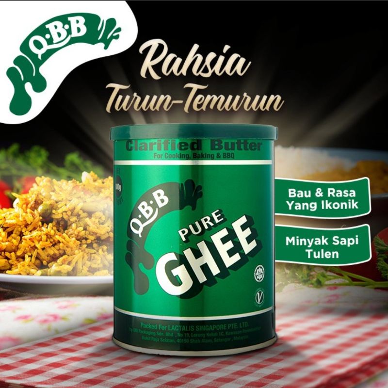 QBB Pure Ghee - Minyak Sapi (800gram) | Shopee Malaysia