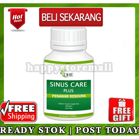 SINUS CARE PLUS SINUSCARE UBAT RESDUNG ORIGINAL HQ FREE 