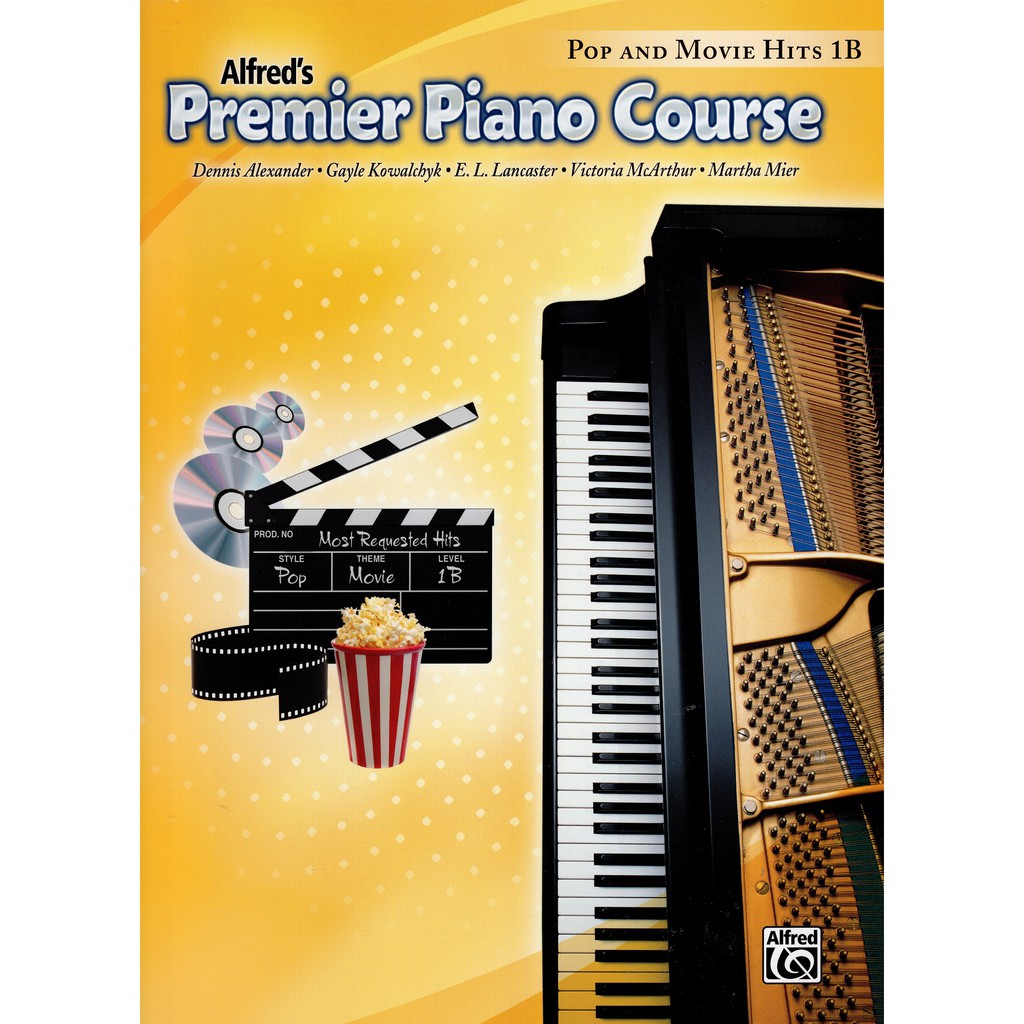 Premier Piano Course, Pop and Movie Hits 1B