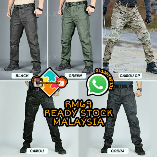 TACTICAL CARGO PANTS (MALAYSIA) | Shopee Malaysia