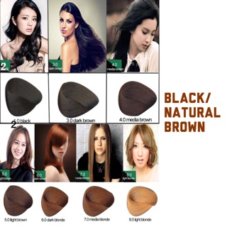 Buy2free1 120ml Hyun Co Korea Hair Colors Cream Shopee