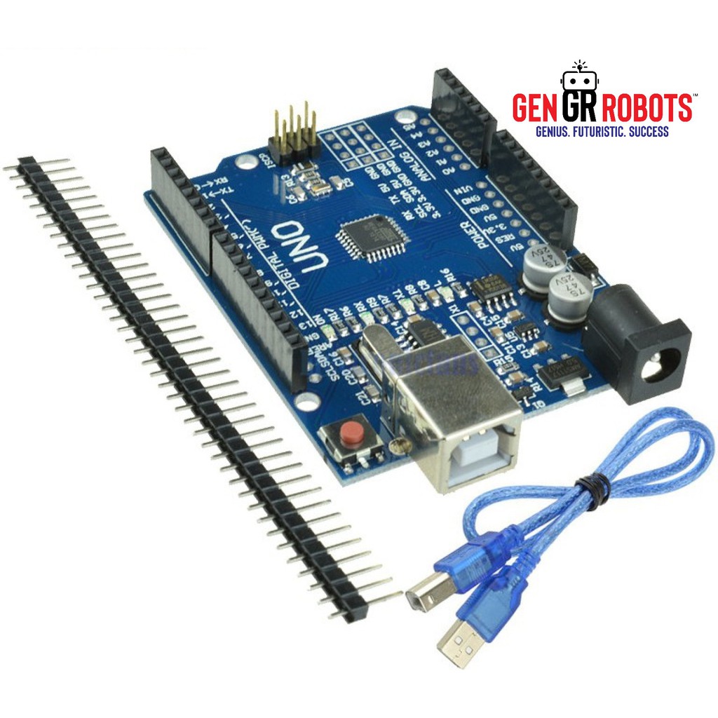 Arduino Uno R3 Blue Development Board With Usb Cable Atmega 328p V3 Ch340g Smd Atmel Dip Uno R3 4123