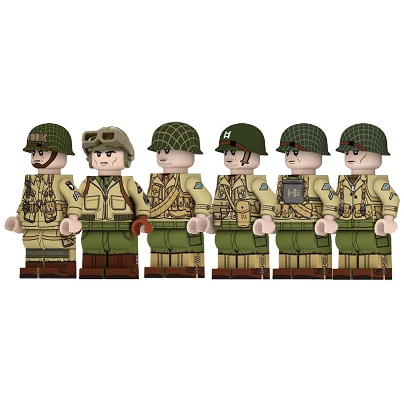 lego ww2 us minifigure | Shopee Malaysia