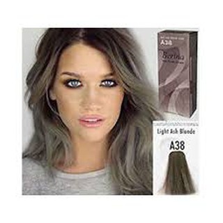 Berina Permanent A38 Color New Hair Dye Cream Light Ash Blonde