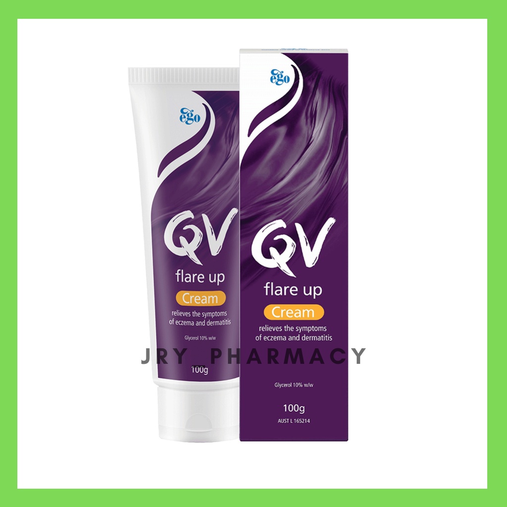 QV FLARE UP CREAM 100G RELIEVES THE SYMPTOMS OF ECZEMA AND DERMATITIS