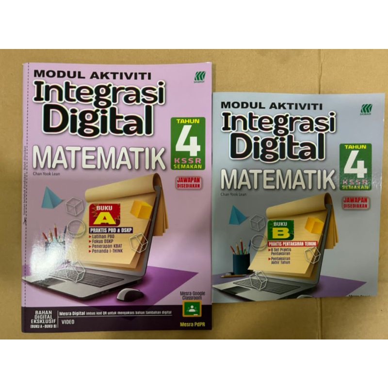 Sasbadi Modul Aktiviti Integrasi Digital Matematik Tahun 4 Shopee Malaysia