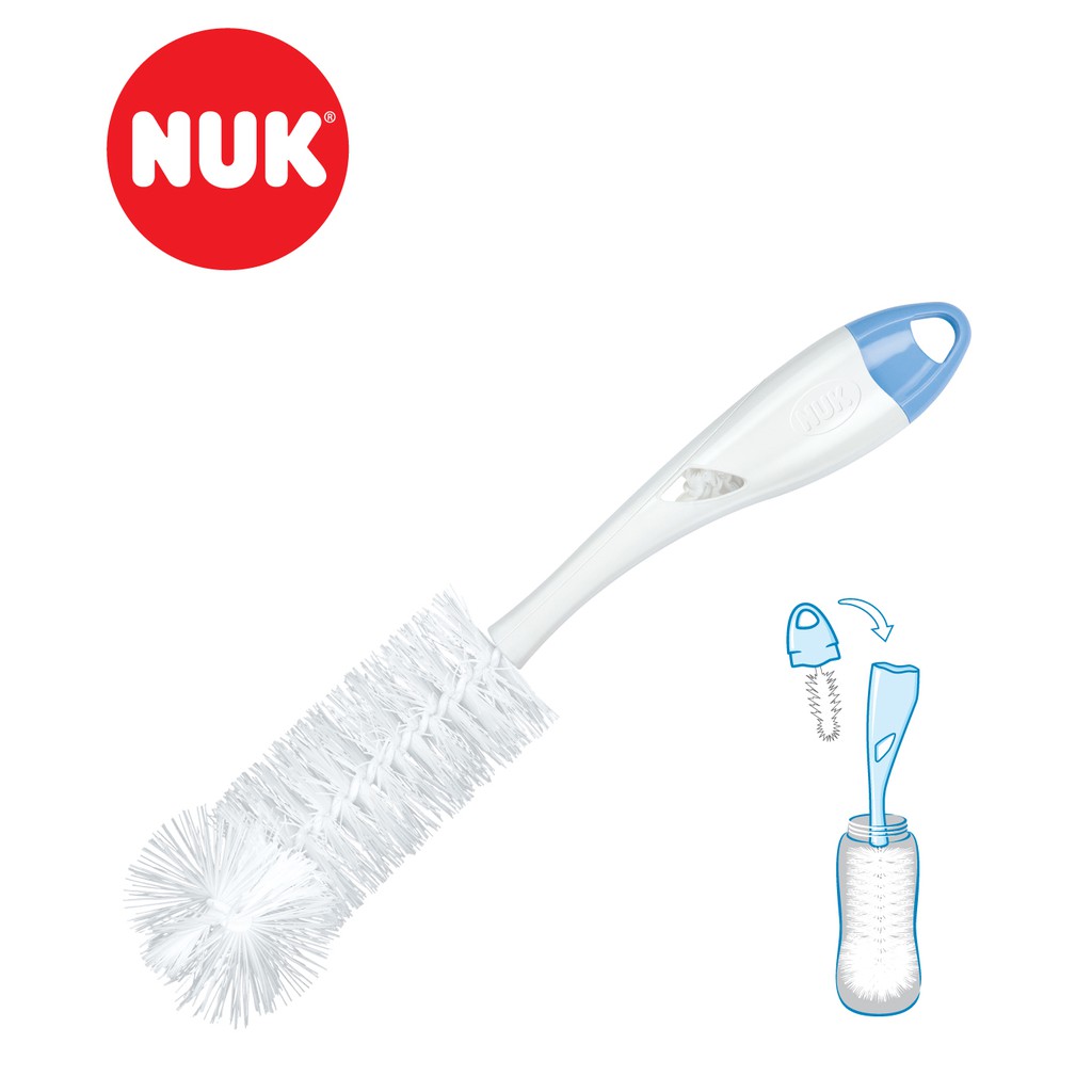 nuk bottle brush 2 in 1