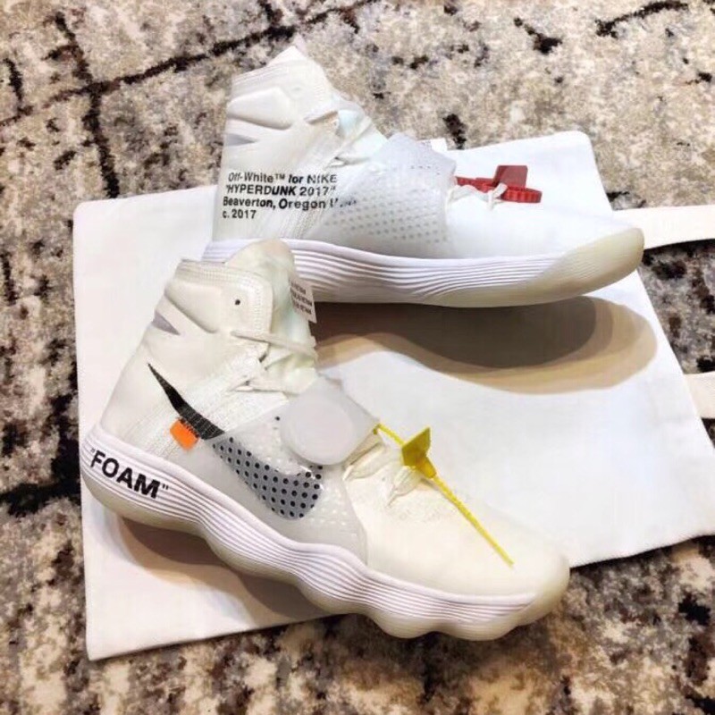 off white foam hyperdunk