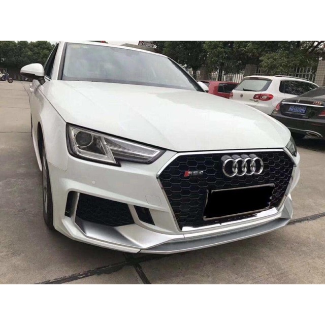 Audi A4 rs4 s4 b9 2017 2018 2019 front bumper grill lip bodykit body ...