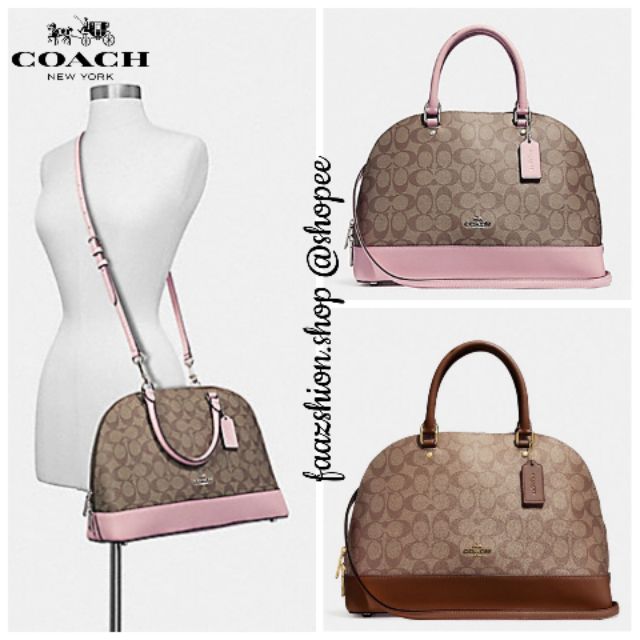 coach mini sierra satchel bag