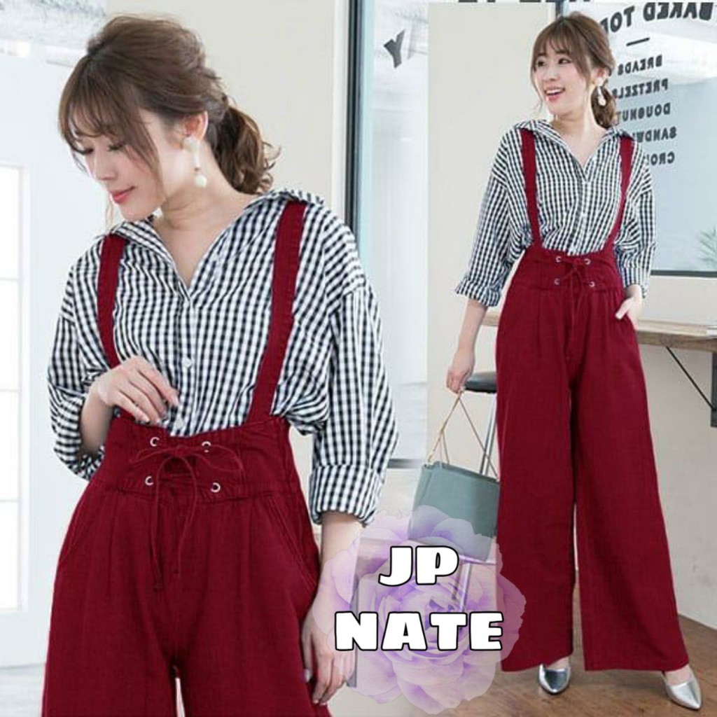 (CASH ON DELIVERY AVAILABLE) SERNS Jumpsuit Mella | Women's Jumpsuit | WOMEN'S CLOTHES | Women's suits | Jumbo Jumpsuit