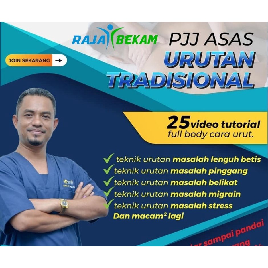 Kursus Urutan Pro & Asas Kiro Pjj Online Pro Raja Bekam