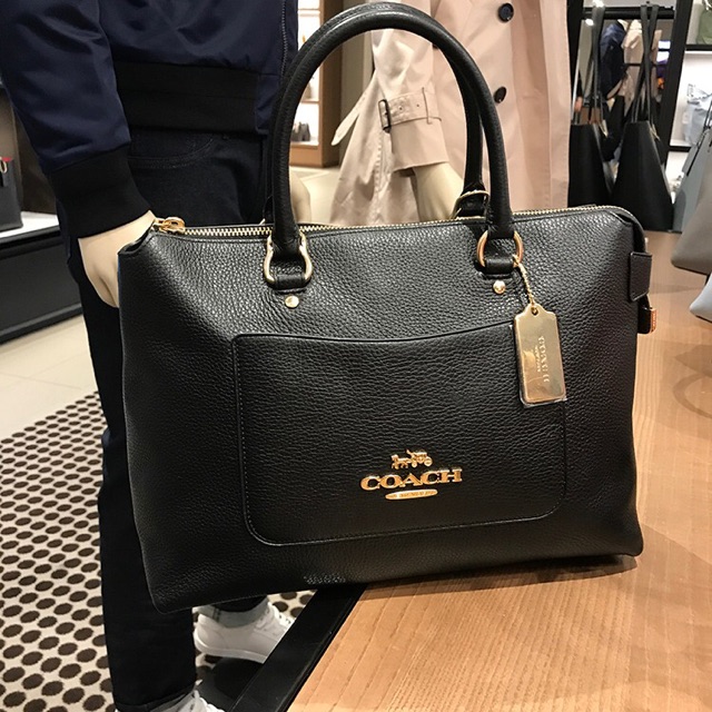 coach emma satchel large