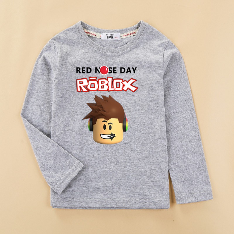 2019 Spring Roblox T Shirt For Kids Boys Sweayshirt For Girls Clothing ...