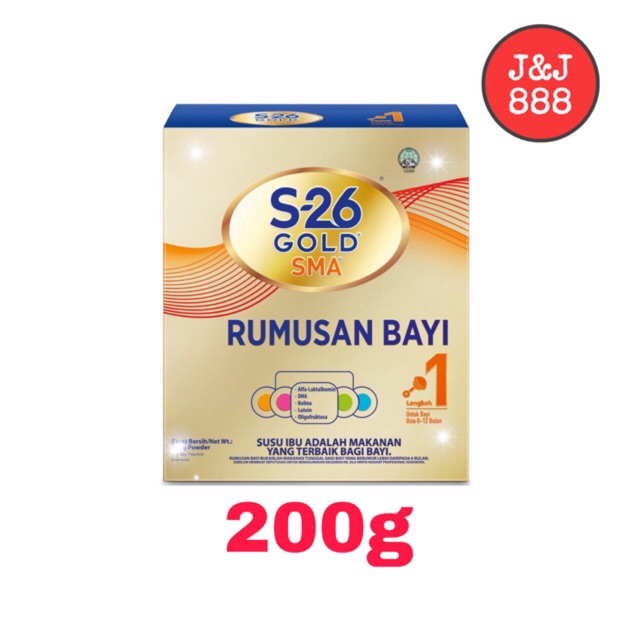 S26 Gold Sma Step 1 200g Exp Date 06 2023 Shopee Malaysia