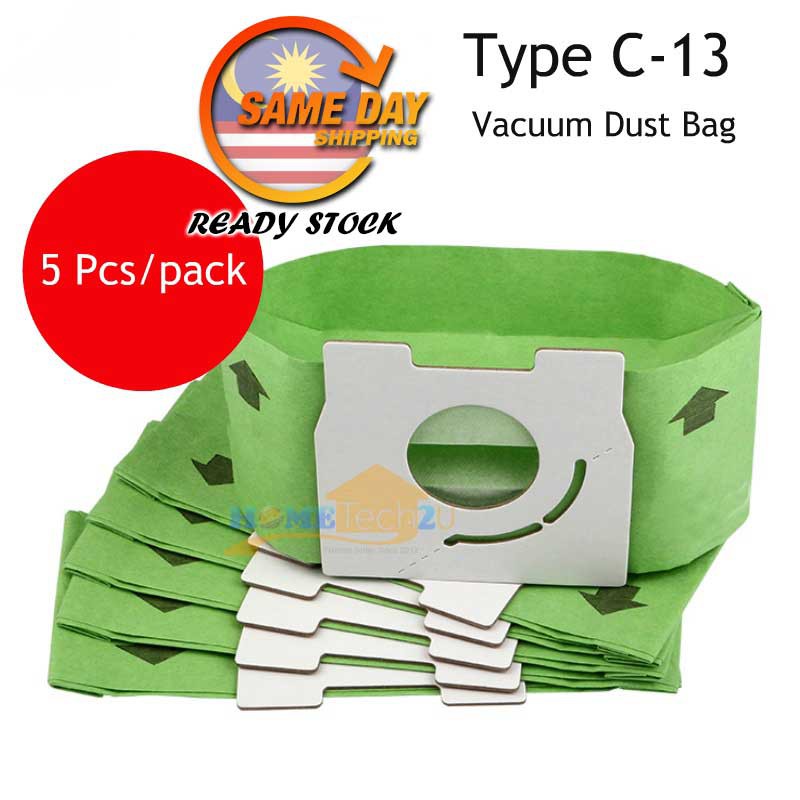 OEM Type C-13 Vacuum Paper Dust Bag Panasonic Vacuum Bag For MC-CG302 MC-CG321 MC-CA591 MC-3300  MC-3900 MC-3950