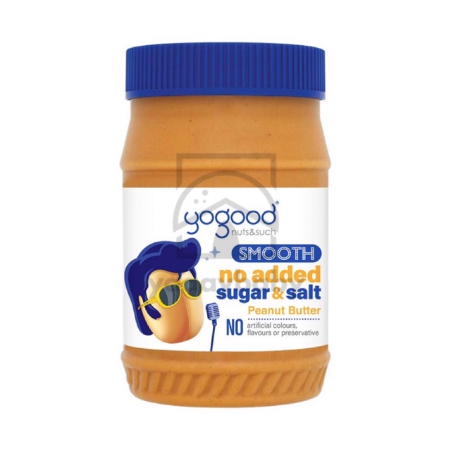 Yogood Peanut Butter Smooth No Added Sugar & Salt 453 exp Apr 26