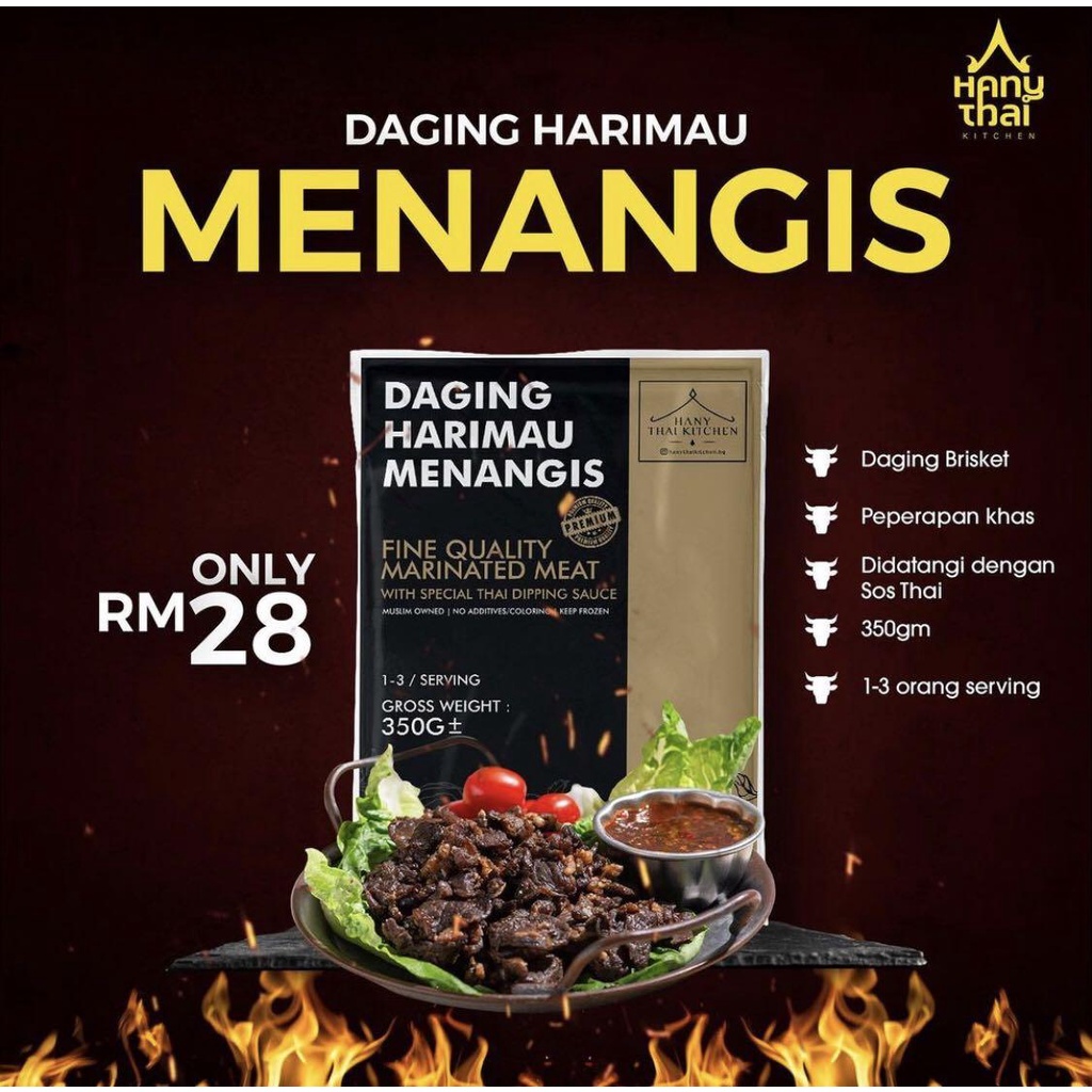 DAGING HARIMAU MENANGIS - HANY THAI KITCHEN | Shopee Malaysia