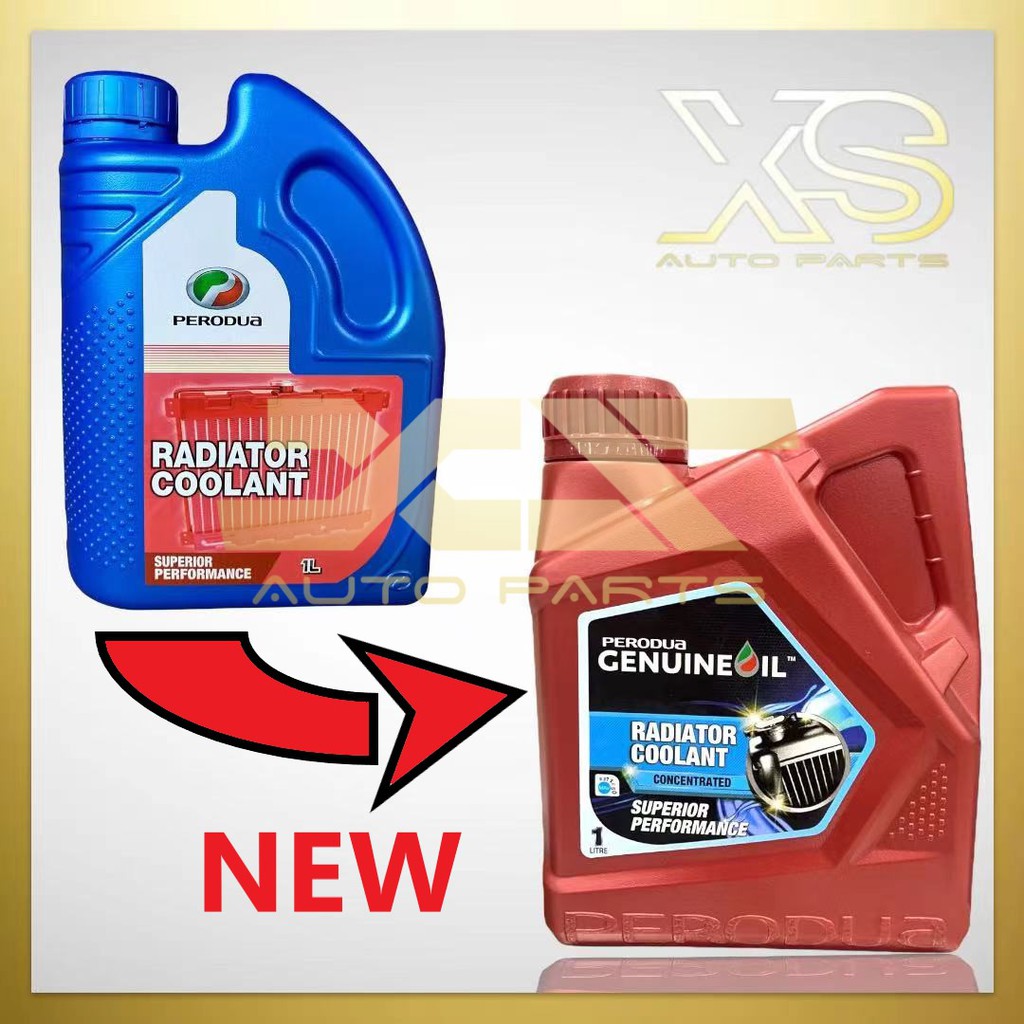 9004D-42000 Perodua radiator coolant (1 liter) for Myvi, Alza, Kancil,  Kelisa, Kenari, Aruz, Bezza, Viva, Axia