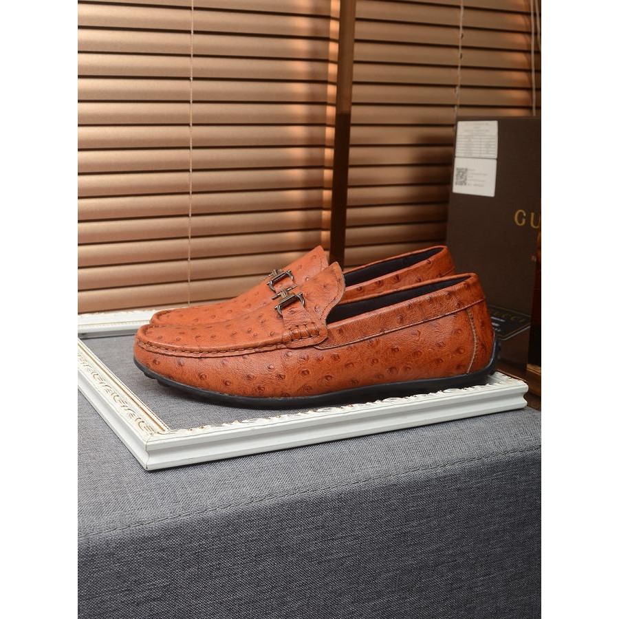 gucci brown formal shoes