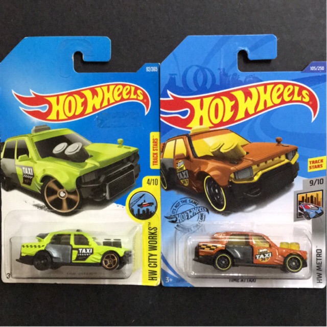 hot wheels taxi attack
