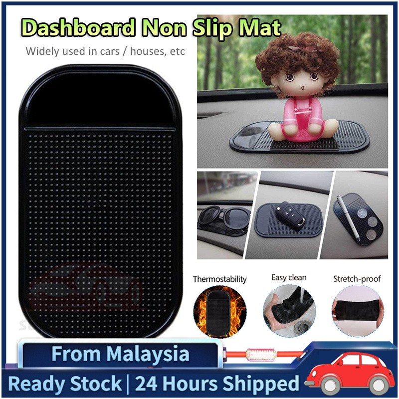 Car Gadget Spider Car Non-slip Mat Silicone Dashboard Sticky Pad Phone Coin Sunglass Tablet Anti-slip Mat 车载防滑垫 车用摆件