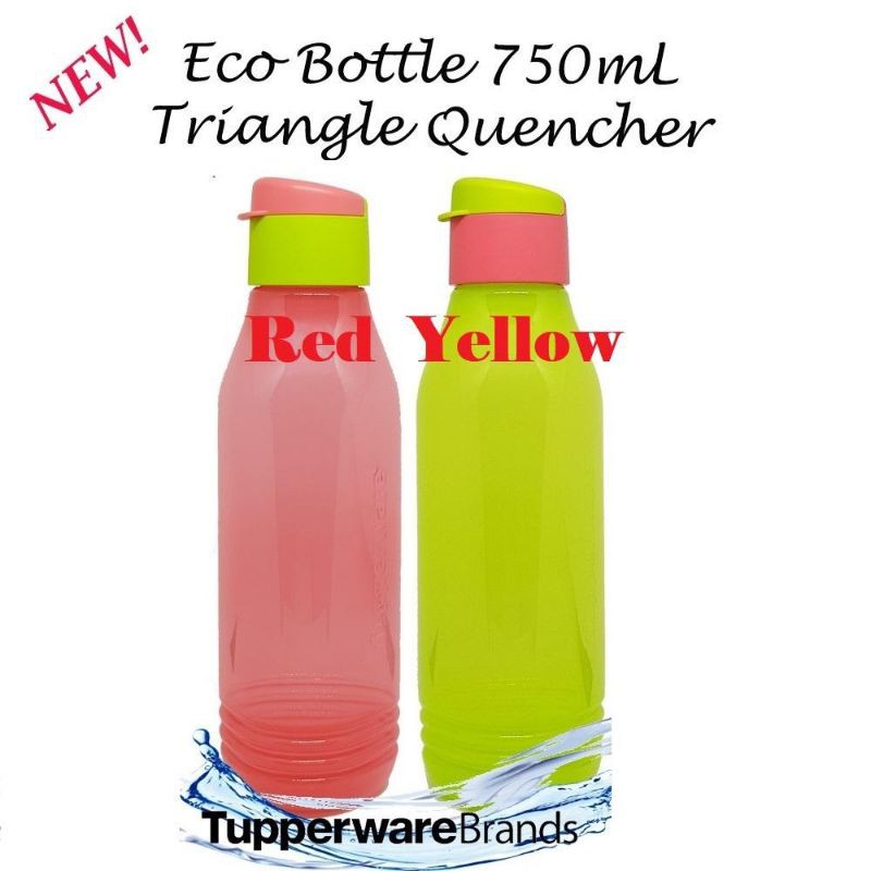 Tupperware triangle eco bottle 750ml | Shopee Malaysia