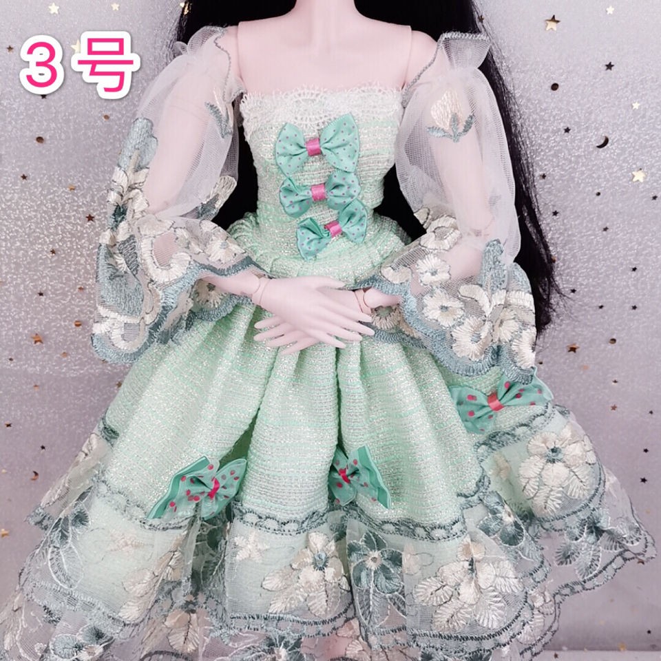 barbie doll frock design