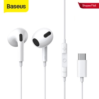 Image of Baseus C17 Type-C Earphones In Ear Hearphone Wired Headset With Mic For Smart Phone